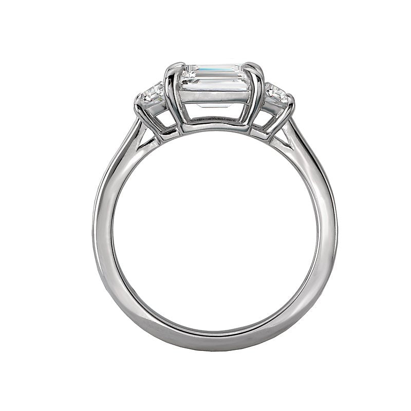 Orbelle 3 Stone Lab Grown Diamond Ring in 14K White Gold