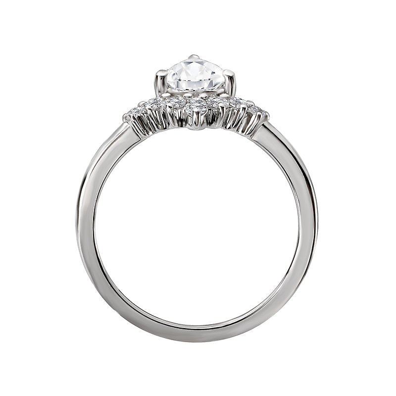 Orbelle Lab Grown Diamond Marquise Semi-Mount Engagement Ring