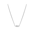Luxora 14K White Gold Adjustable Lariat Diamond Necklace
