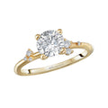 Bandora 14K Yellow Gold Diamond Semi-Mount Engagement Ring