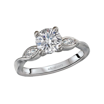 Orbelle White Gold Marquise Diamond Semi-Mount Engagement Ring
