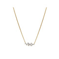 Luxora 14K Yellow Gold Adjustable Diamond Lariat Necklace