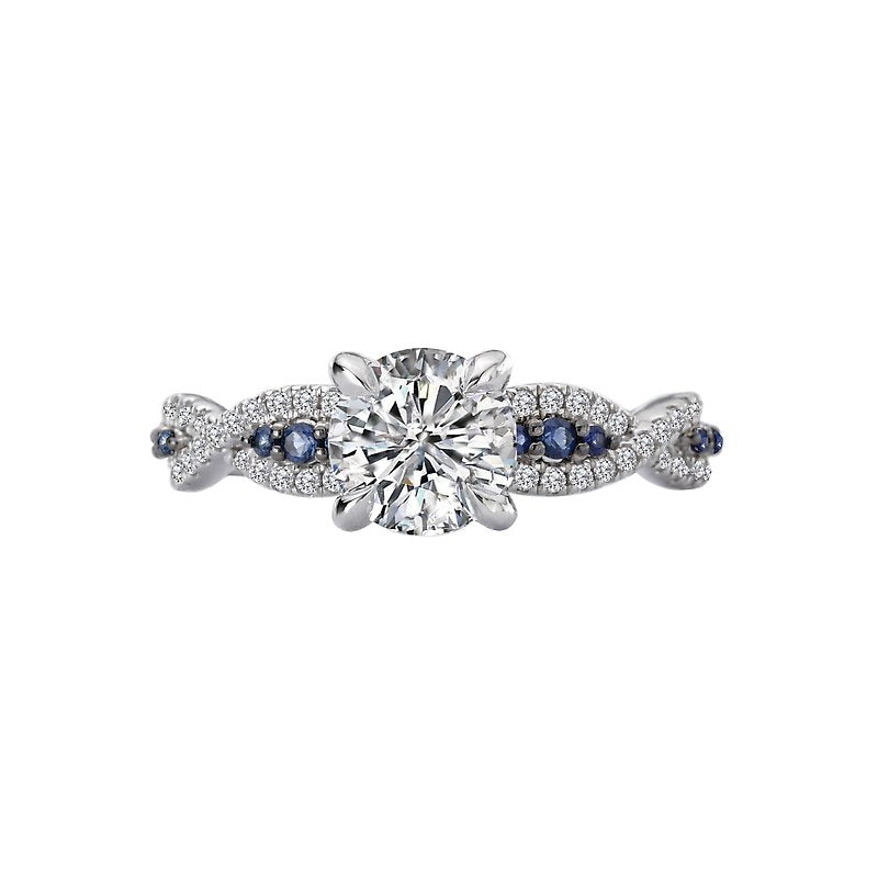 Bandora Orbelle Lab Grown Diamond Semi-Mount Ring