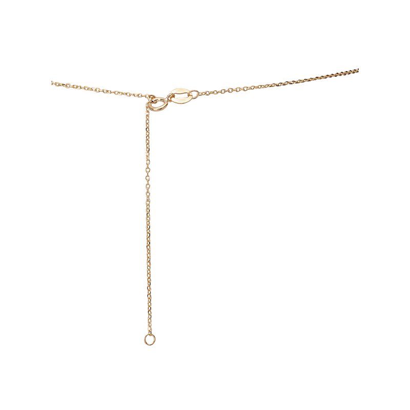 Luxora Italian 14kt Gold Bead Adjustable Necklace