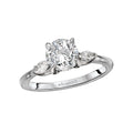 Orbelle 3-Stone Lab Grown Diamond Semi-Mount Engagement Ring
