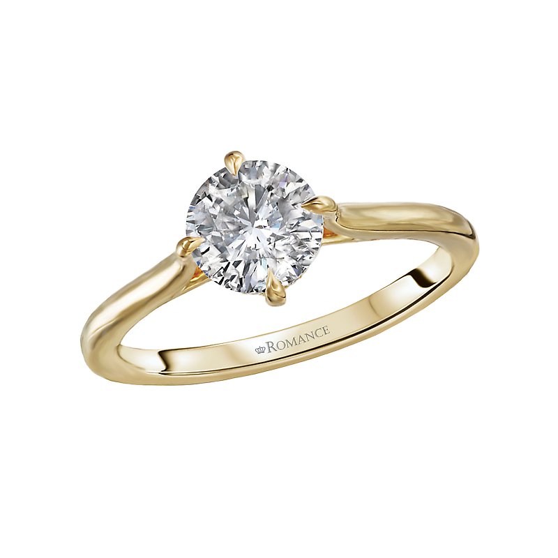 Orbelle 14K Yellow Gold Diamond Semi-Mount Engagement Ring