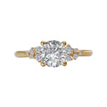 Orbelle Yellow Gold Diamond Semi-Mount Engagement Ring