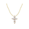 Luxora 14kt Yellow Gold Diamond Cross Necklace