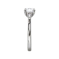 Orbelle 3-Stone Lab Grown Diamond Semi-Mount Engagement Ring in 14K White Gold