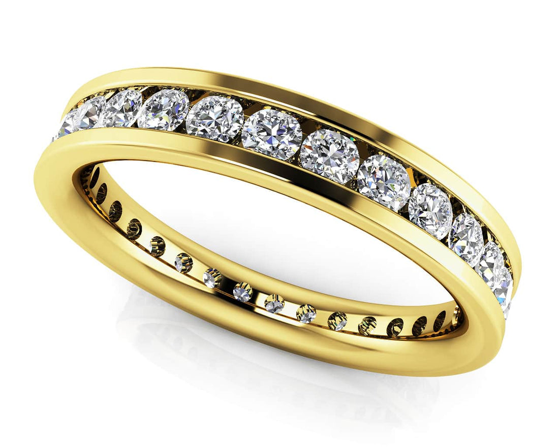 Devoted Channel Set Diamond Eternity Ring Diamond  with 1.73 ct.(finished) 2.7mm