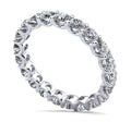 Brilliant U Shape Diamond Eternity Ring Diamond  with 1.07 ct.(finished) 2.25mm