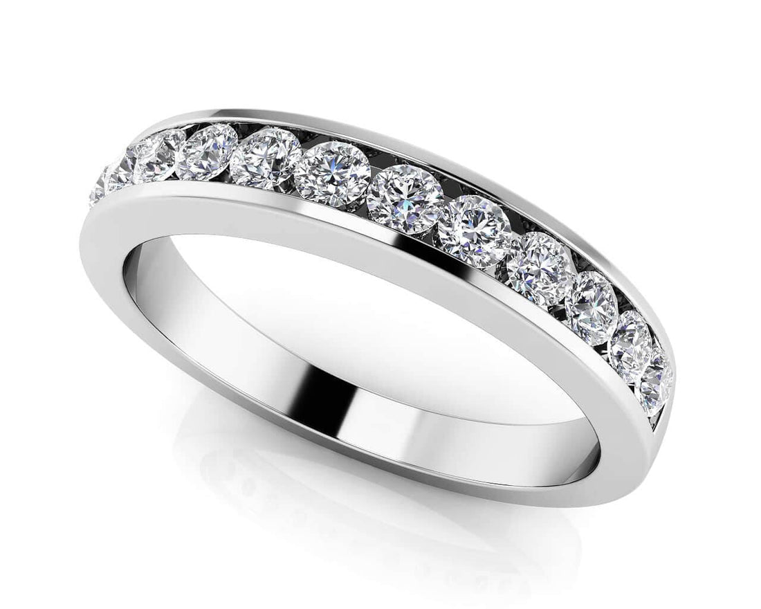 Channel Diamond Band In Diamond  with 0.49 ct.(finished) 2.2mm