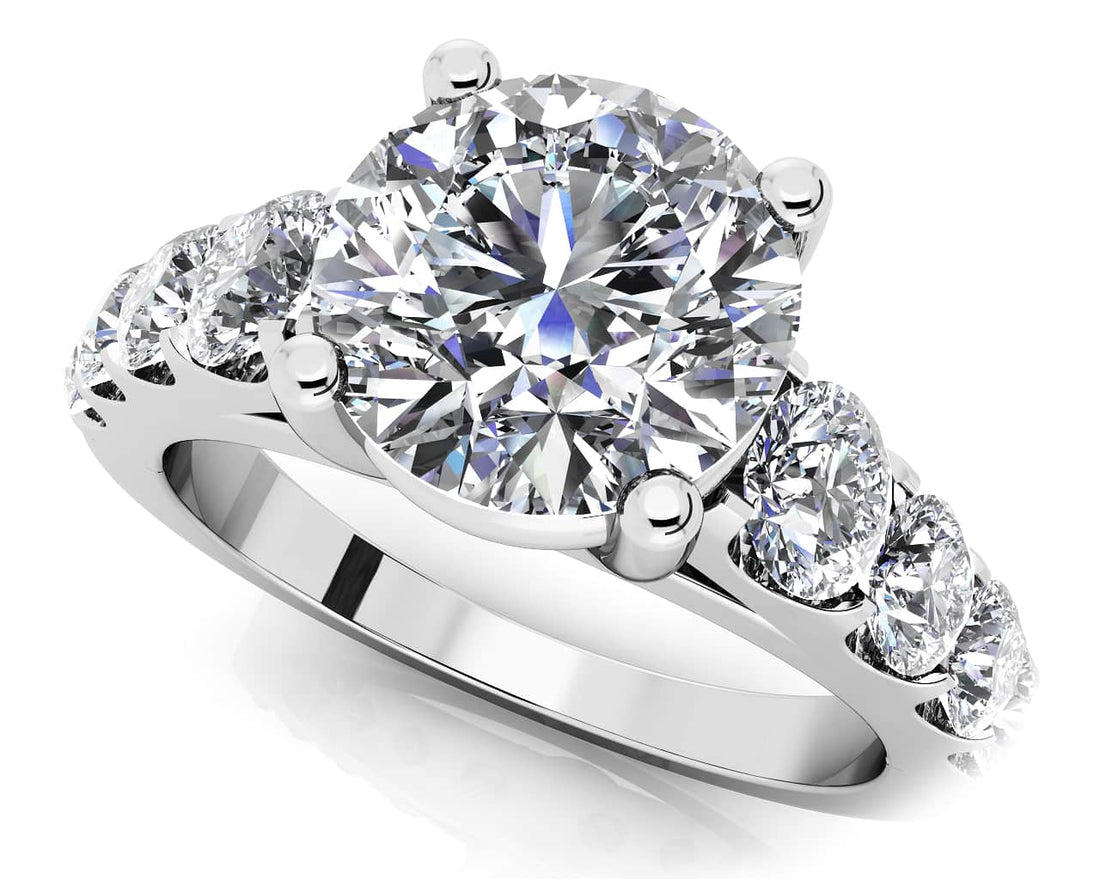 Sweet Dream Engagement Ring Lab-Grown Diamond  with 1.76 ct. (1.00 ct. center diamond)