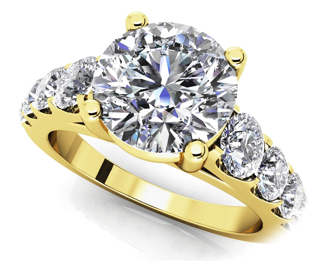 Sweet Dream Engagement Ring Lab-Grown Diamond  with 1.76 ct. (1.00 ct. center diamond)