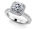 New Love Engagement Ring Diamond  with 1.86 ct. (1.50 ct. center diamond)