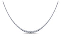 Classic Graduated Strand Of Diamonds Lab-Grown Diamond  with 8.00 ct.(finished)