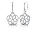Love Blossom Diamond Earrings Diamond  with 1.11 ct.(finished) 1mm, 2.7mm