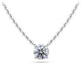 Round Brilliant Diamond Solitaire Pendant Lab-Grown Diamond  with 1.50 ct.(finished) 7.4mm