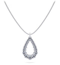 Brilliant Cut Graduated Diamond Pendant Lab-Grown Diamond  with 1.53 ct.(finished)