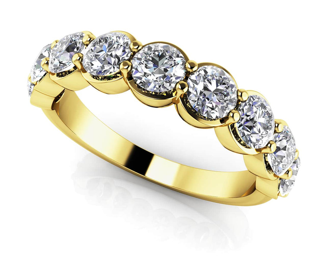 Diamond Dreams Anniversary Ring Lab-Grown Diamond  with 0.95 ct.(finished) 3mm
