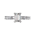 Bandora 14K White Gold Lab Grown Diamond Semi-Mount Engagement Ring