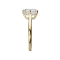 Orbelle Yellow Gold Oval Cut Lab Grown Diamond Semi-Mount Engagement Ring