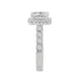 Orbelle Halo Semi-Mount Lab Grown Diamond Ring in 14K White Gold