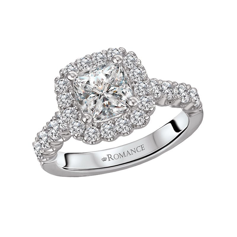 Orbelle Halo Semi-Mount Lab Grown Diamond Ring