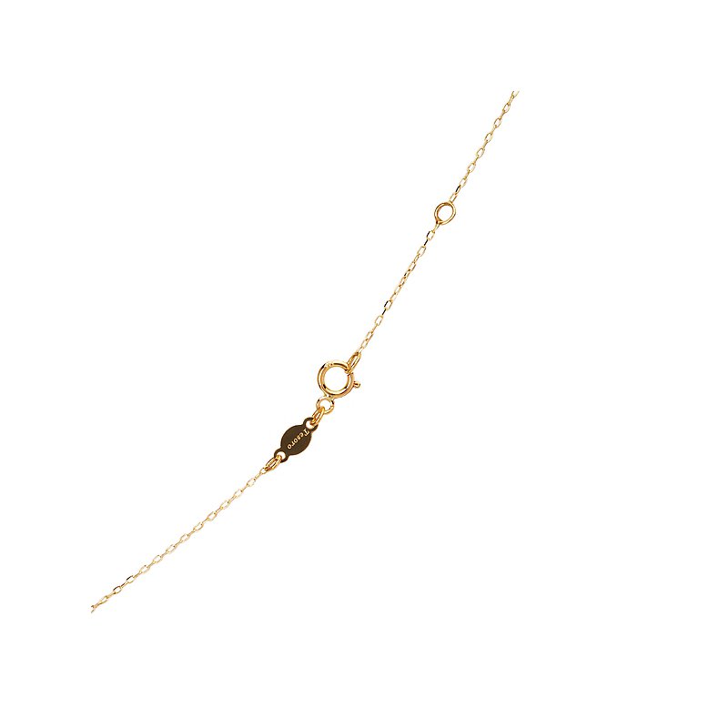 Luxora Italian 14kt Yellow Gold Adjustable Bead Necklace