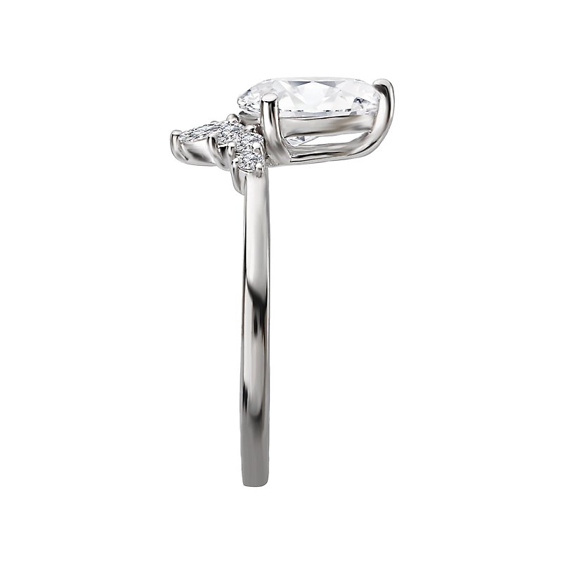 Orbelle Lab Grown Diamond Marquise Semi-Mount Engagement Ring