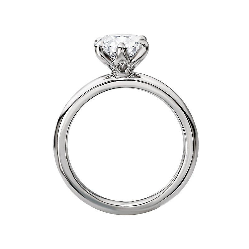 Kim Classics Solitaire Semi-Mount Diamond Ring - 14K White Gold