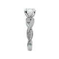Orbelle White Gold Lab Grown Diamond Semi-Mount Engagement Ring