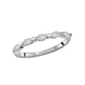 Orbelle Marquise Diamond Wedding Band in 14K White Gold
