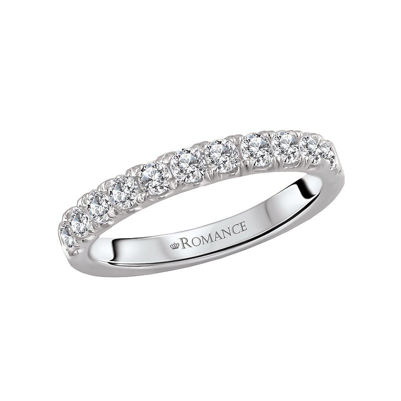 Orbelle 14K White Gold Diamond Wedding Band - Round Cut 1/2 Carat