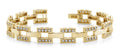 Checkerboard Mens Designer Lab - Grown Diamond Bracelet with 3.65 ct.(finished) 2.1mm - Luxury Time NYC