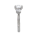 Orbelle Custom 3-Stone Lab Grown Diamond Semi-Mount Ring