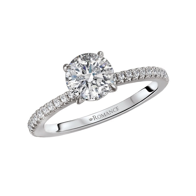 Orbelle Lab Grown Diamond Peg Head Semi-Mount Diamond Ring