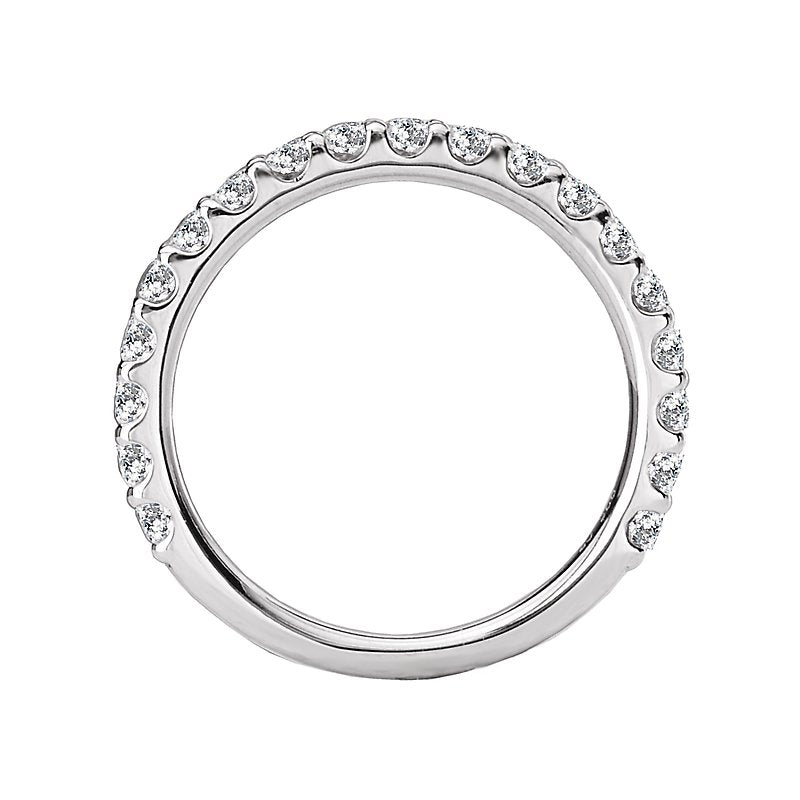 Orbelle 14K White Gold Diamond Wedding Band - Round Cut 1/2 Carat