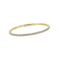 Luxora 14K Yellow Gold Diamond Bangle Bracelet