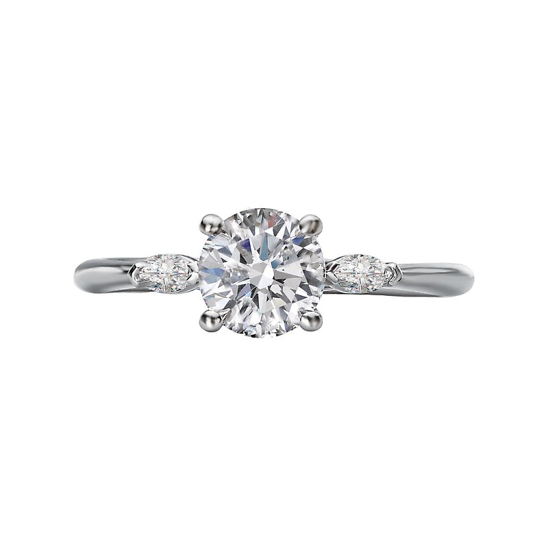 Orbelle 3-Stone Lab Grown Diamond Semi-Mount Engagement Ring