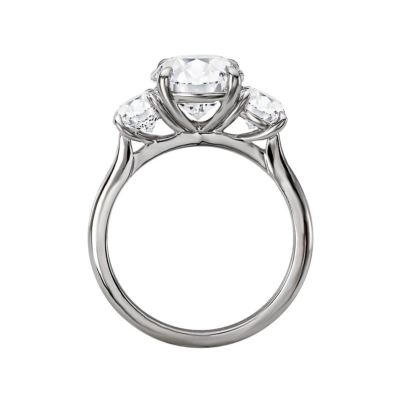 Orbelle Custom 3-Stone Lab Grown Diamond Semi-Mount Ring