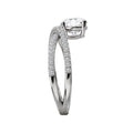 Orbelle Lab Grown Diamond Criss-Cross Semi-Mount Engagement Ring