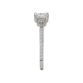Bandora Orbelle White Gold Lab Grown Diamond Semi-Mount Engagement Ring