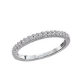 Orbelle 14K White Gold Diamond Wedding Band - Round Cut