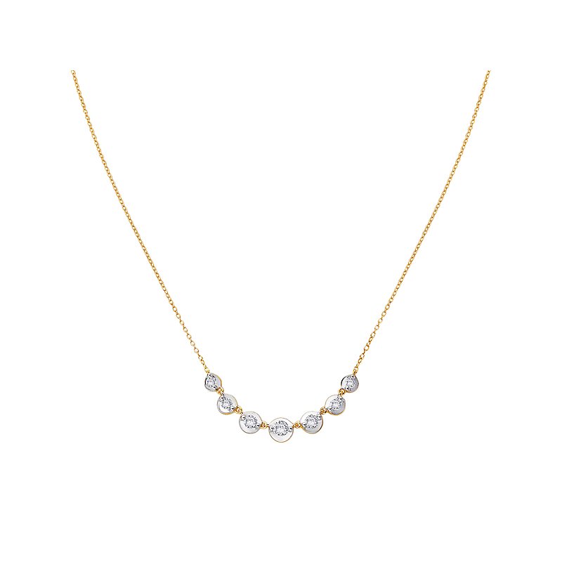 Luxora Lab Grown Diamond Fashion Necklace in 14kt Yellow Gold