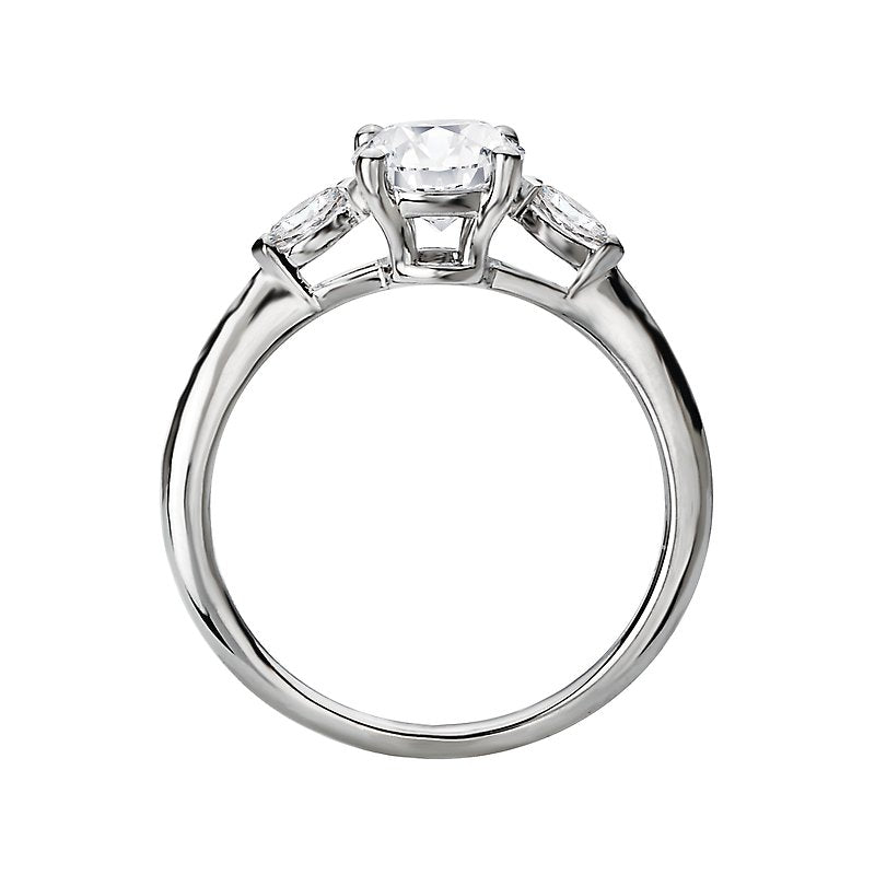 Orbelle 3-Stone Lab Grown Diamond Semi-Mount Engagement Ring