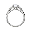 Orbelle 3-Stone Lab Grown Diamond Semi-Mount Engagement Ring