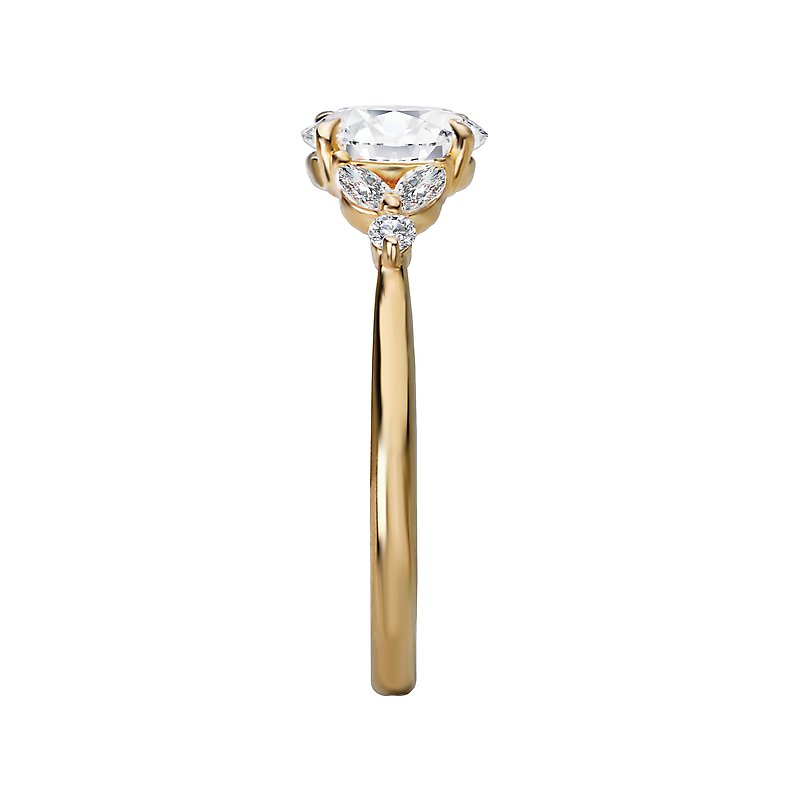 Orbelle Bandora Semi-Mount Engagement Ring with Lab Grown Diamond