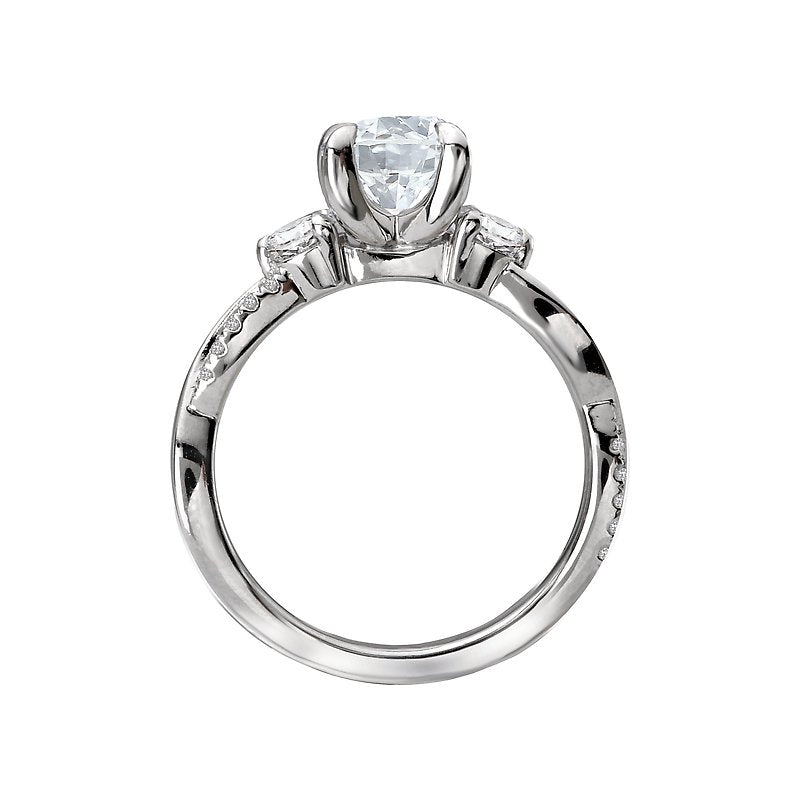 Orbelle Lab Grown Diamond Bandora Semi-Mount Diamond Ring
