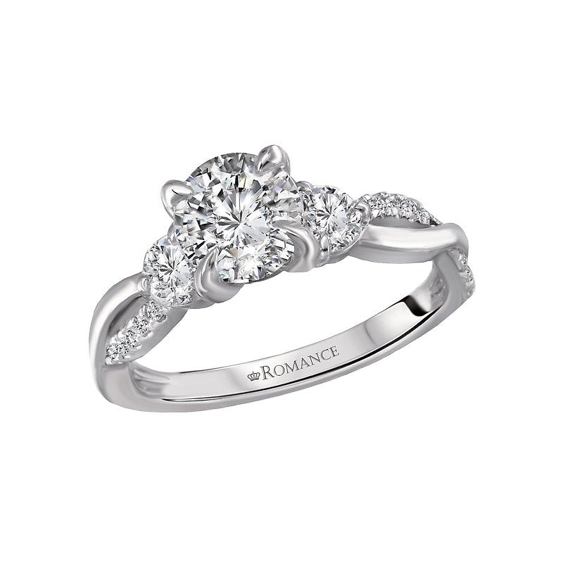 Orbelle Lab Grown Diamond Bandora Semi-Mount Diamond Ring